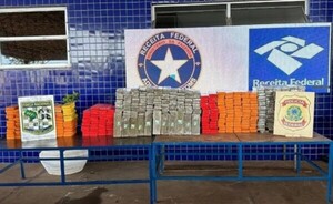 Furgón atropelló control aduanero con 455 kilos de marihuana
