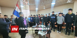 SE REALIZÓ CHARLA CON ESTUDIANTES SOBRE PREVENCIÓN DE HECHOS PUNIBLES EN CAMBYRETÁ - Itapúa Noticias