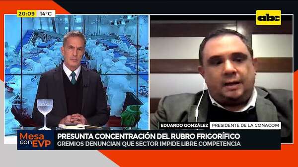 Video: Conacom sobre presunta concentración de mercado de frigoríficos que impide libre competencia - Mesa de Periodistas - ABC Color