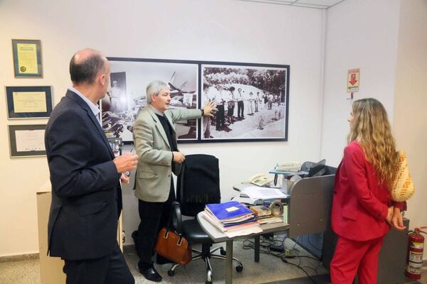 Diplomáticos extranjeros visitaron el Museo de la Justicia