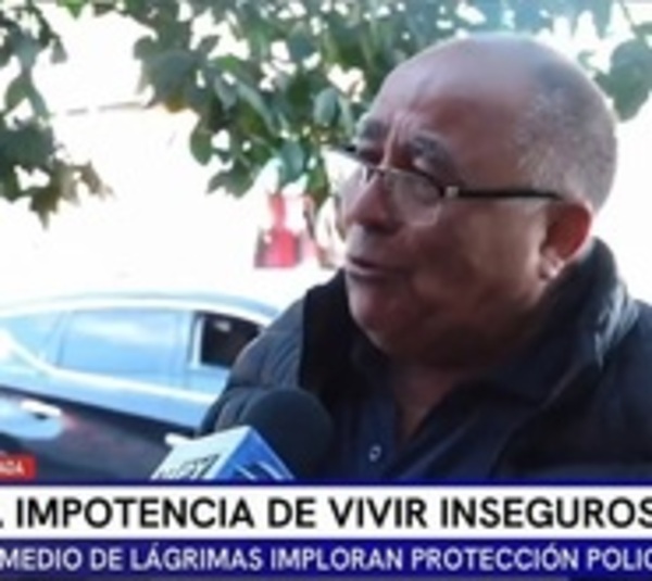 ¡Con llanto y desesperación! Vecinos de Limpio exigen mayor seguridad - Paraguay.com