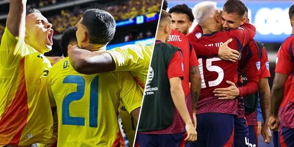 Colombia-Costa Rica, un partido clave para el futuro de Brasil en la Copa América