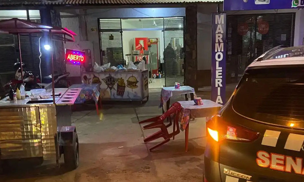 En Ypané allanan narcolomitería y detienen a una pareja, Lomitos, hamburguesas y cocaína - OviedoPress