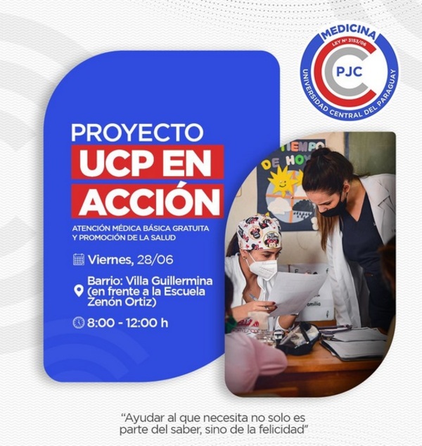 Proyecto UCP en Acción llega a Villa Guillermina - Radio Imperio 106.7 FM