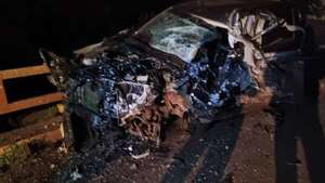 Agricultor brasileño falleció en aparatoso accidente de tránsito en San Rafael del Paraná - Policiales - ABC Color