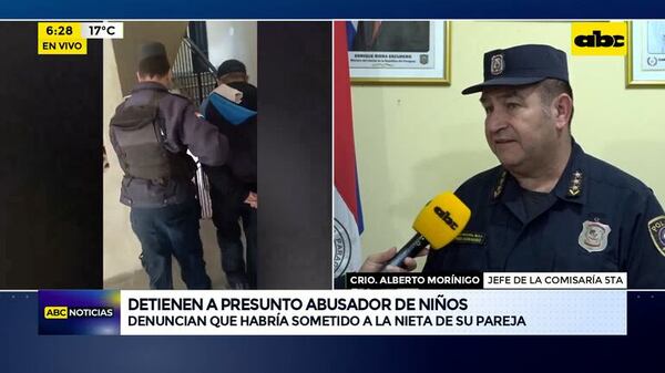 Video: Detienen a presunto abusador - ABC Noticias - ABC Color