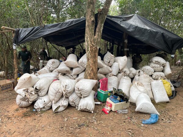 Operativo encabezado pro titular de la Senad desmantela campamento de Macho