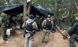 Senad destruye campamento narco ligado a Macho en Canindeyú – Prensa 5