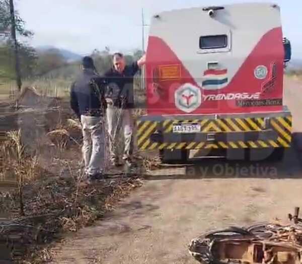 Exigen Gs. 50 millones a la Empresa Yrendague S.A, Caudales tras accidente rutero - Oasis FM 94.3