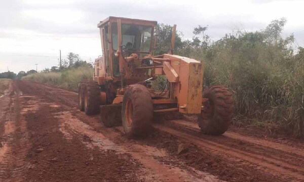 Siete vías rurales recuperan su transitabilidad en Caaguazú – Prensa 5