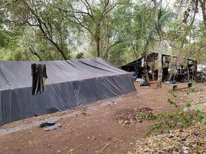 Estos son los “11 mandamientos” de un campamento narco desmantelado por la Senad  - Policiales - ABC Color
