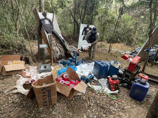Senad intervino campamento de "Macho" en Canindeyú - Unicanal