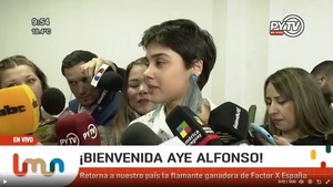 Aye Alfonso en Paraguay: “nunca me alejaré del folclore” • PARAGUAY TV HD
