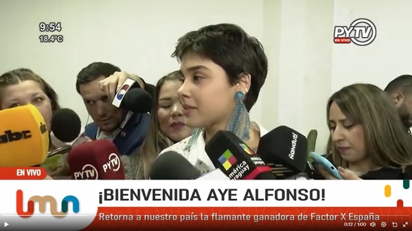 Aye Alfonso en Paraguay: “nunca me alejaré del folclore” • PARAGUAY TV HD
