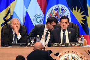 Asamblea de la OEA: Canciller paraguayo y de Surinam, por ahora, candidatos para presidir organismo - Política - ABC Color