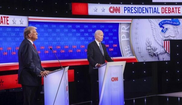Biden y Trump chocaron por sus diferencias políticas en debate presidencial - El Independiente