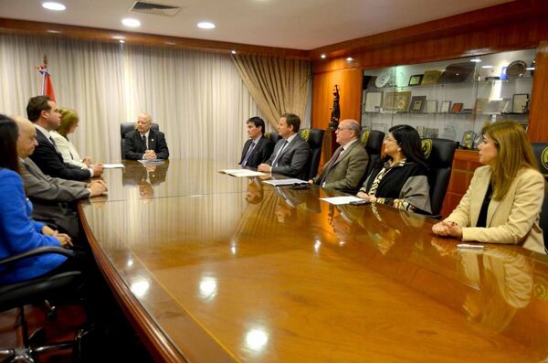 Delegación de la Corte Interamericana de Derechos Humanos fue recibida por la Corte Suprema de Justicia