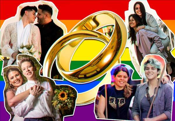 Matrimonio igualitario: cuatro historias de parejas paraguayas para las que el amor fue más fuerte - Nacionales - ABC Color
