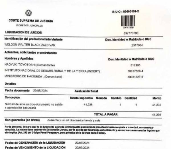 Denuncian maniobra de abogados para despojar tierras - El Independiente