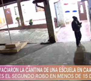 Cantina de escuela en Caacupé fue vaciada por presunto adicto - Paraguay.com