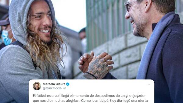 "Xico" Da Costa ya es de Cerro, así lo confirmó el presi del Bolívar