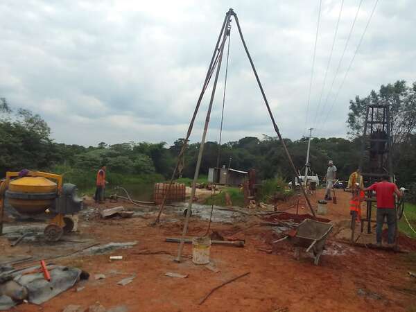 Santaní: avanza construcción de puente sobre el arroyo Tapiracuai - Nacionales - ABC Color