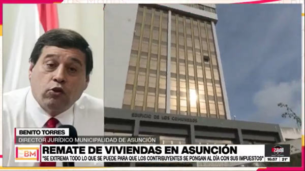 Remate de inmuebles de contribuyentes morosos en Asunción sería una última medida extrema - Megacadena - Diario Digital