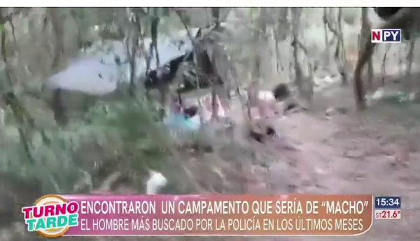 (VIDEO). Hallan campamento que sería de Felipe Acosta alias Macho