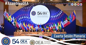 Asamblea de la OEA concluye con acuerdo para promover estabilidad y seguridad, entre otros