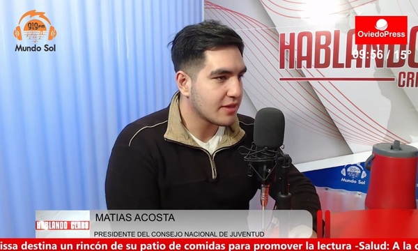 Matías Acosta fue designado presidente del Consejo Nacional de Juventud - OviedoPress
