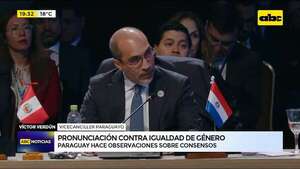 Pronunciación contra igualdad de género en OEA: Paraguay hace observaciones sobre consensos - ABC Noticias - ABC Color