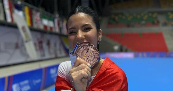 La Nación / Erika Alarcón, la paraguaya que posicionó a Paraguay en el Top 3 del patinaje artístico
