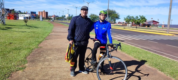 Talento Encarnaceno en seleccionado paraguayo de ciclismo