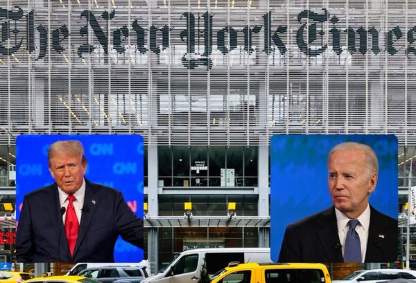 The New York Times pidió a Joe Biden que abandone la campaña de reelección