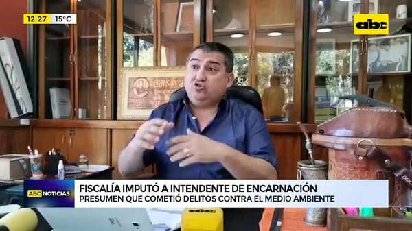 Video: Fiscalía imputó a intendente de Encarnación - ABC Noticias - ABC Color