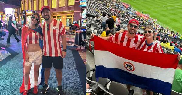 La Nación / “Perdimos, pero en Las Vegas”: Betha Borba viajó para alentar a la Albirroja
