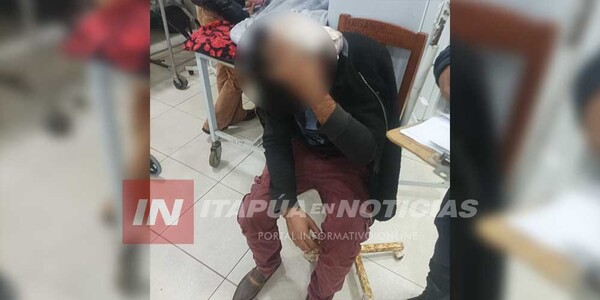 HOMBRE FUE HERIDO DE UN MACHETAZO EN LA CABEZA EN CAMBYRETÁ - Itapúa Noticias