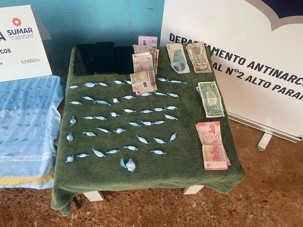 Operativo contra el microtráfico en Hernandarias deja cuatro detenidos - ADN Digital
