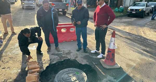 La Nación / Essap prueba tapas de plástico reciclado para alcantarillados