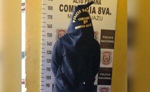 Cae buscado por intento de feminicidio en Minga Guazú