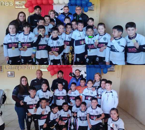 Torneo de la Academia Olimpia de Ypané: Categoría 2015, campeón, y 2014, subcampeón - ADN Digital