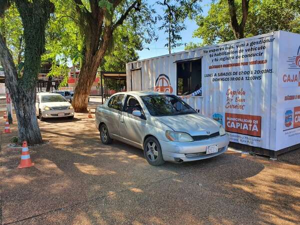 Capiatá: habilitación vehicular se podrá pagar hasta las 20:00 en la Caja Pya´e - Nacionales - ABC Color