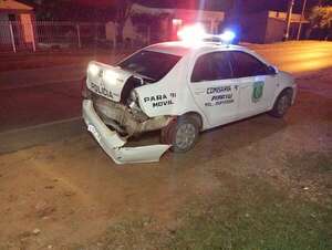 Imputan a presunto conductor ebrio que atropelló a patrullero en Pirayú - Policiales - ABC Color