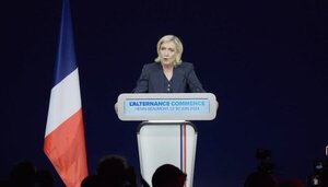 “El bloque de Macron fue aniquilado”, afirma Marine Le Pen