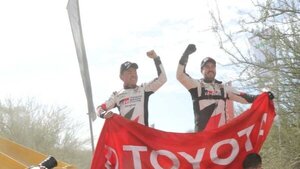 La felicidad es indescriptible, señala Alejandro Galanti tras ganar el Rally del Chaco