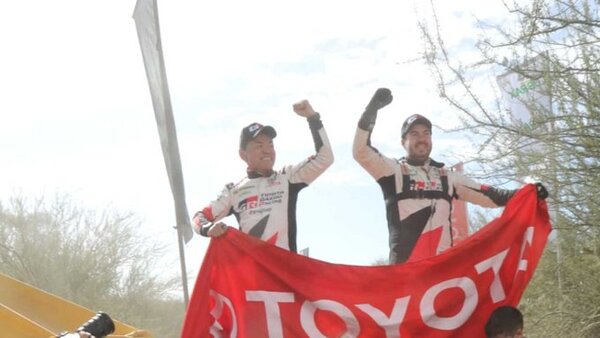 La felicidad es indescriptible, señala Alejandro Galanti tras ganar el Rally del Chaco