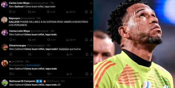 ¡Atendena un poco! Le “farrean” al arquero de Perú porque “como buen infiel, tapa todo”, he’i