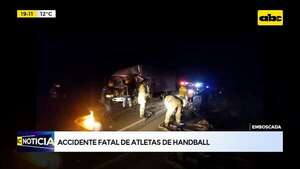 Video: accidente fatal de atletas de handball de Santaní en Emboscada - ABC Noticias - ABC Color