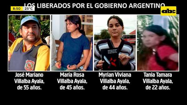 Temen que los epepistas de Argentina escapen como Arrom, Martí y Colmán - Policiales - ABC Color