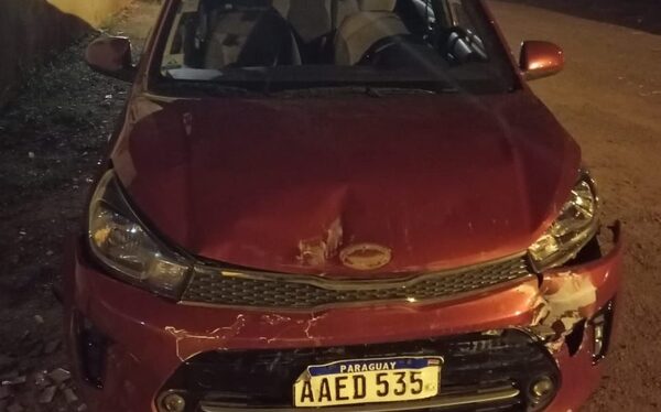 Borracho ocasiona accidente
